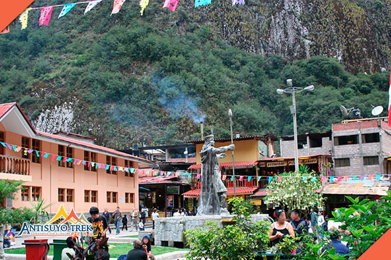Village of Aguas Calientes.